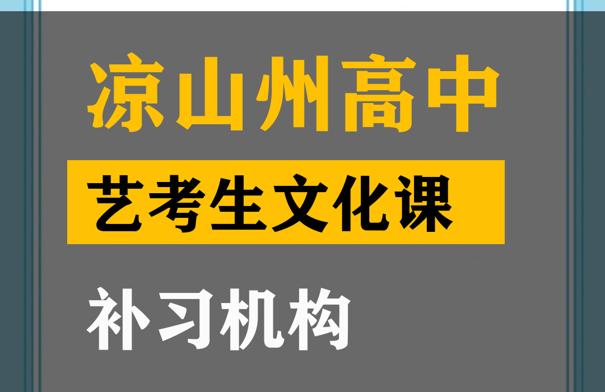 凉山艺考生文化课冲刺班,高中艺考文化课补习机构