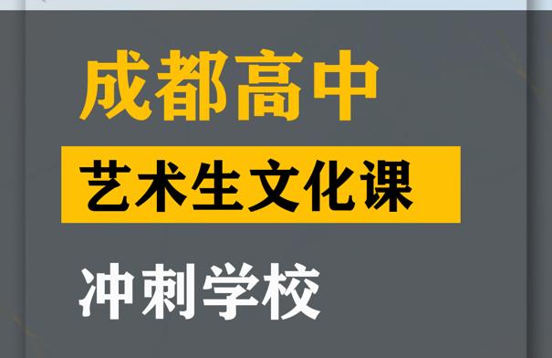 成都成华区美术生文化课冲刺学校,高考文化课冲刺班