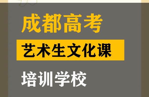 成都青羊区艺术生文化课培训机构,高考文化课补习学校