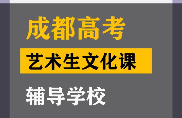 成都锦江区艺体生文化课集训学校,高考艺术生文化课辅导班