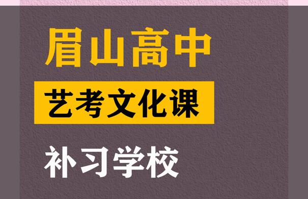 眉山音乐生文化课辅导机构,高中文化课补习学校