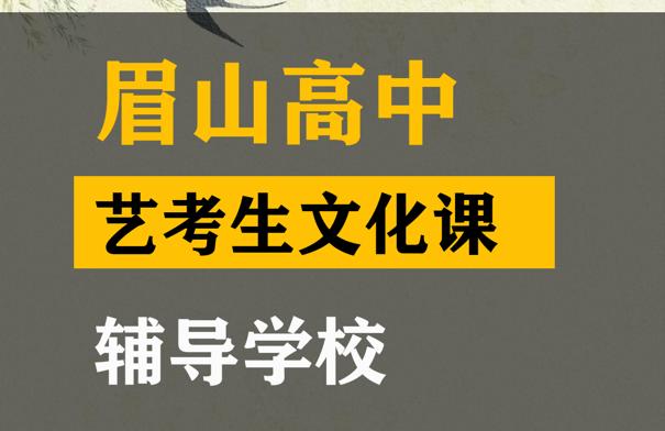 眉山美术生文化课集训哪家好,高中艺考文化课辅导班