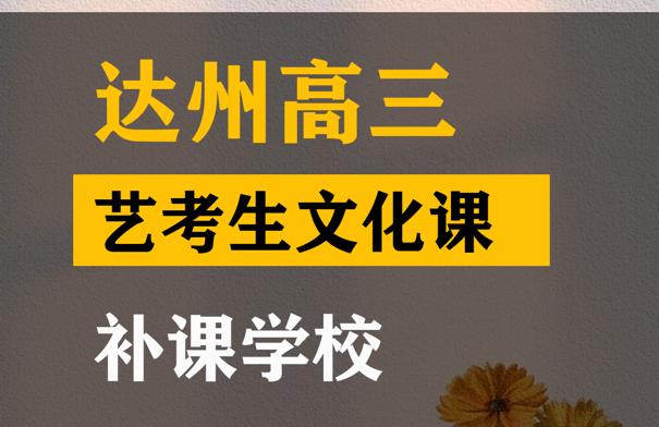 达州美术生文化课培训哪家好,高三艺考文化课补课学校