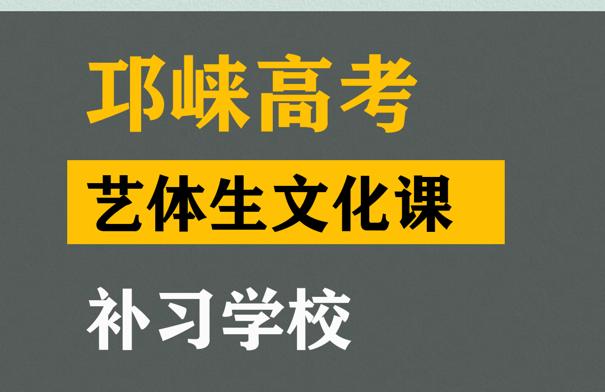 邛崃市体育生文化课补习学校,高三文化课冲刺机构